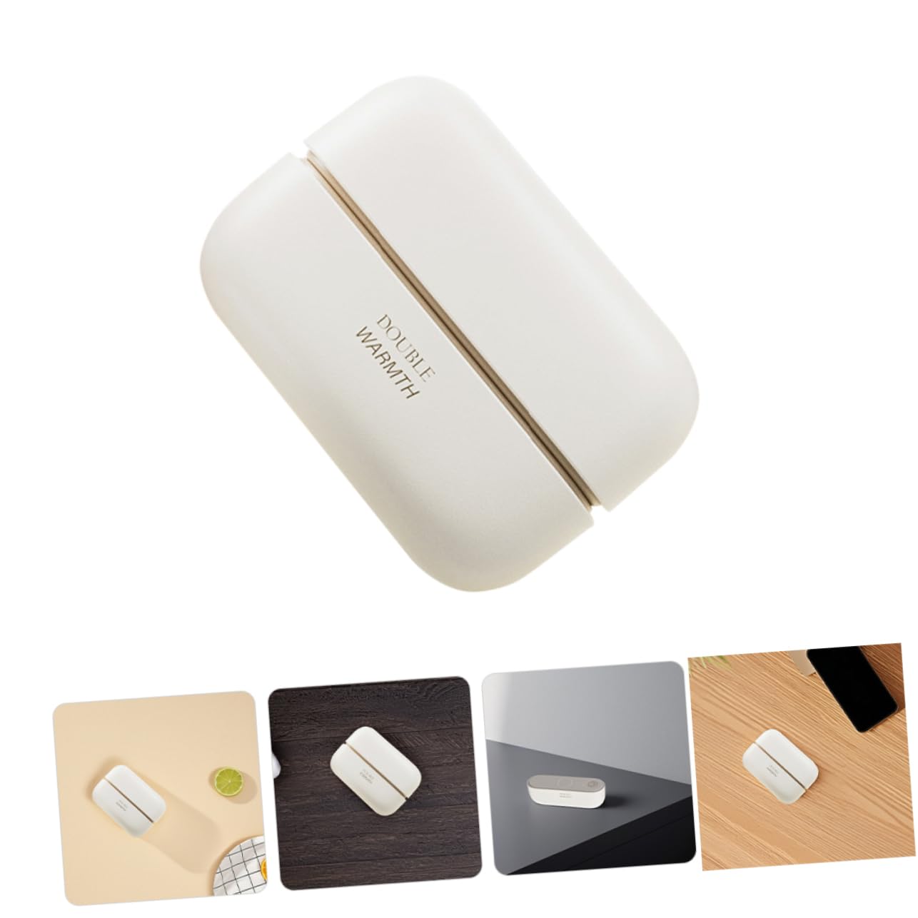 VALICLUD Chauffe-Mains Magnétique Portable Chaleur Rapide par USB pour Voyages Chasse et Plein Air
