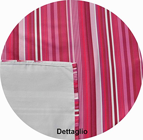 Righe summer telomare microfibra [ROSA]