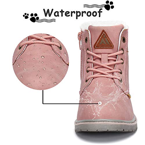 Mishansha Kinder Winterschuhe Jungen Mädchen Gefüttert Boots - Image 3