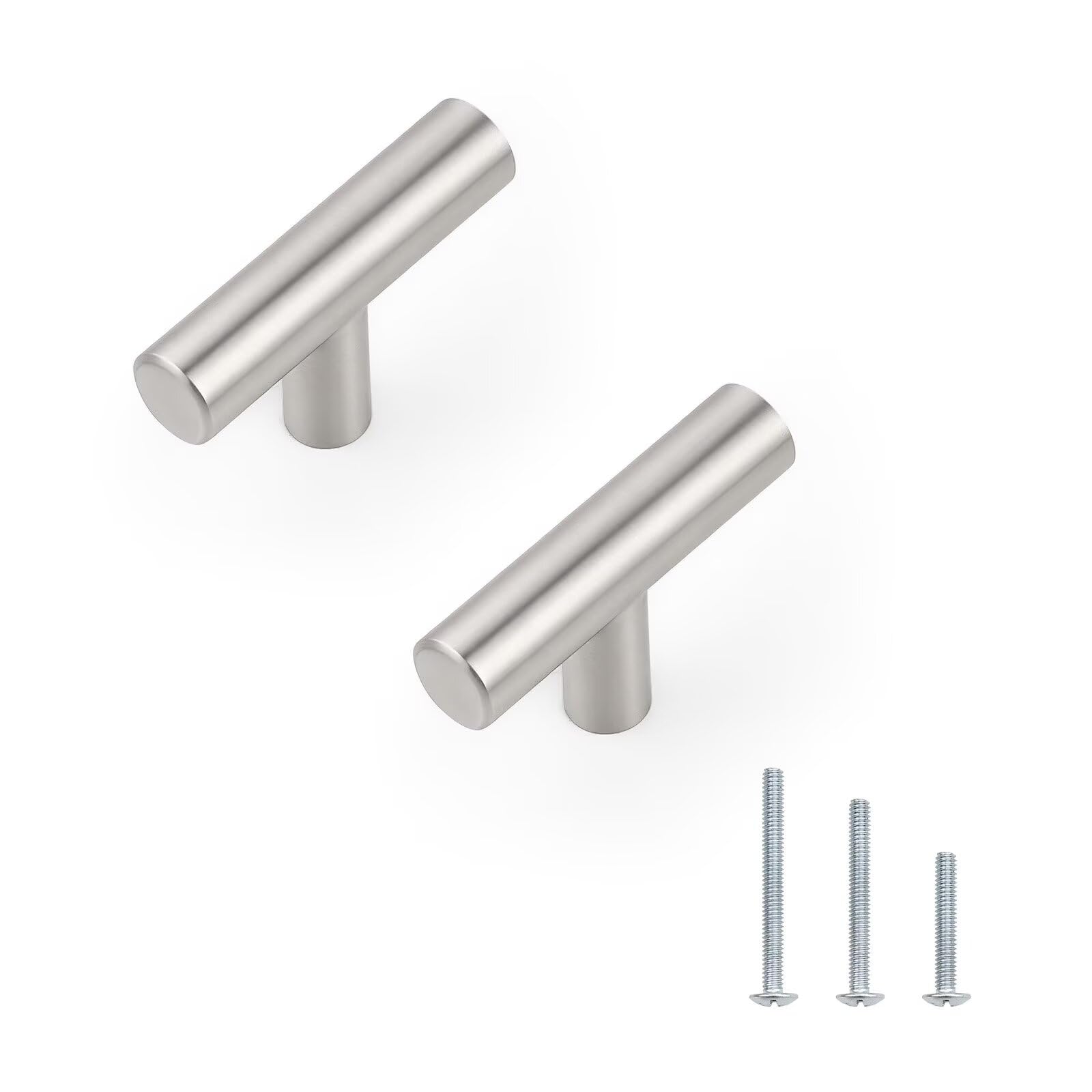 100 Pack Stainless Steel Kitchen Cabinet Knobs