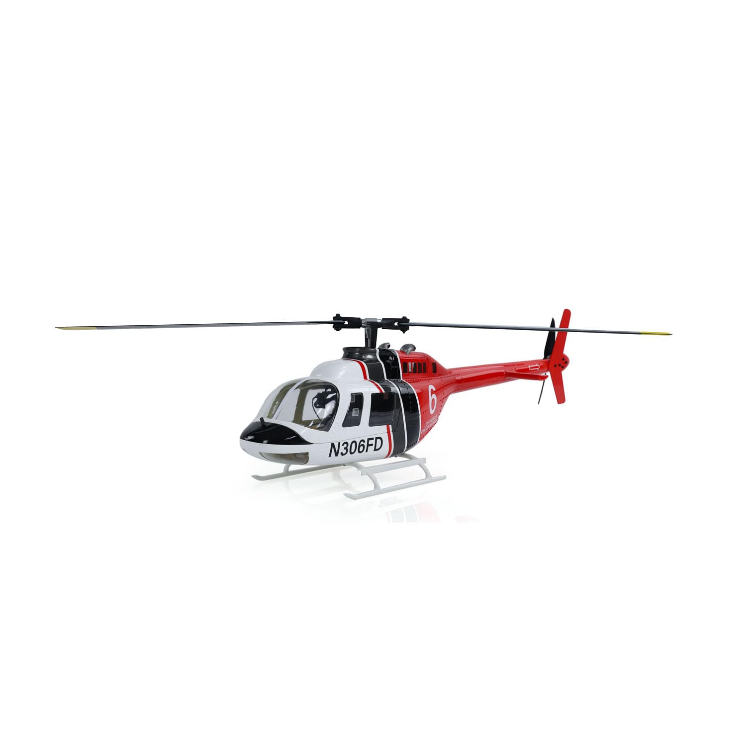 Custodia Per Elicottero RC Fly Wing Bell-206 - Proteggi Modello Con Lama E Servo