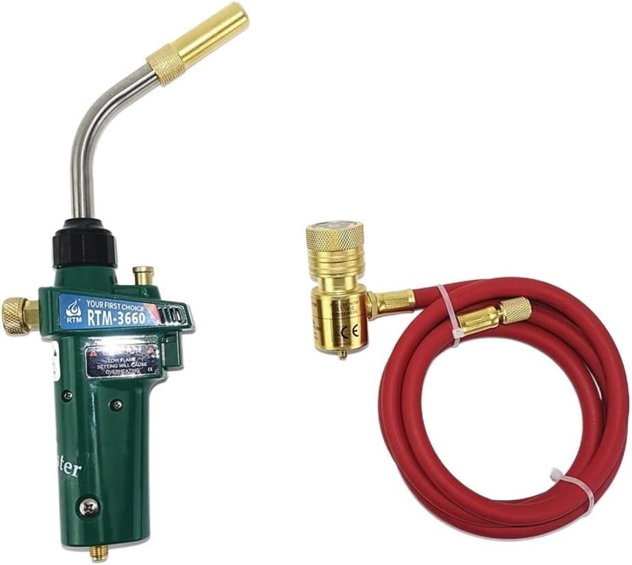 Welding Torch Piezo Ignition Gas Flame Soldering Tool 1.5m