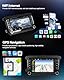 CAMECHO Android 13 Autoradio für VW Golf 5 Polo Skoda mit Navi Bluetooth,7 Zoll Doppel Din Auto Radio Touch Display mit Mirror Link FM/RDS WiFi SWC und USB