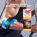 Elbow Brace for Tennis Elbow Pain Relief, Adjustable Forearm Support Strap with Dual Velcro Pads, Tendonitis, Golfers Elbow Band for Men & Women, Compression Arm Brace for Workouts & Sports (A-Blue)