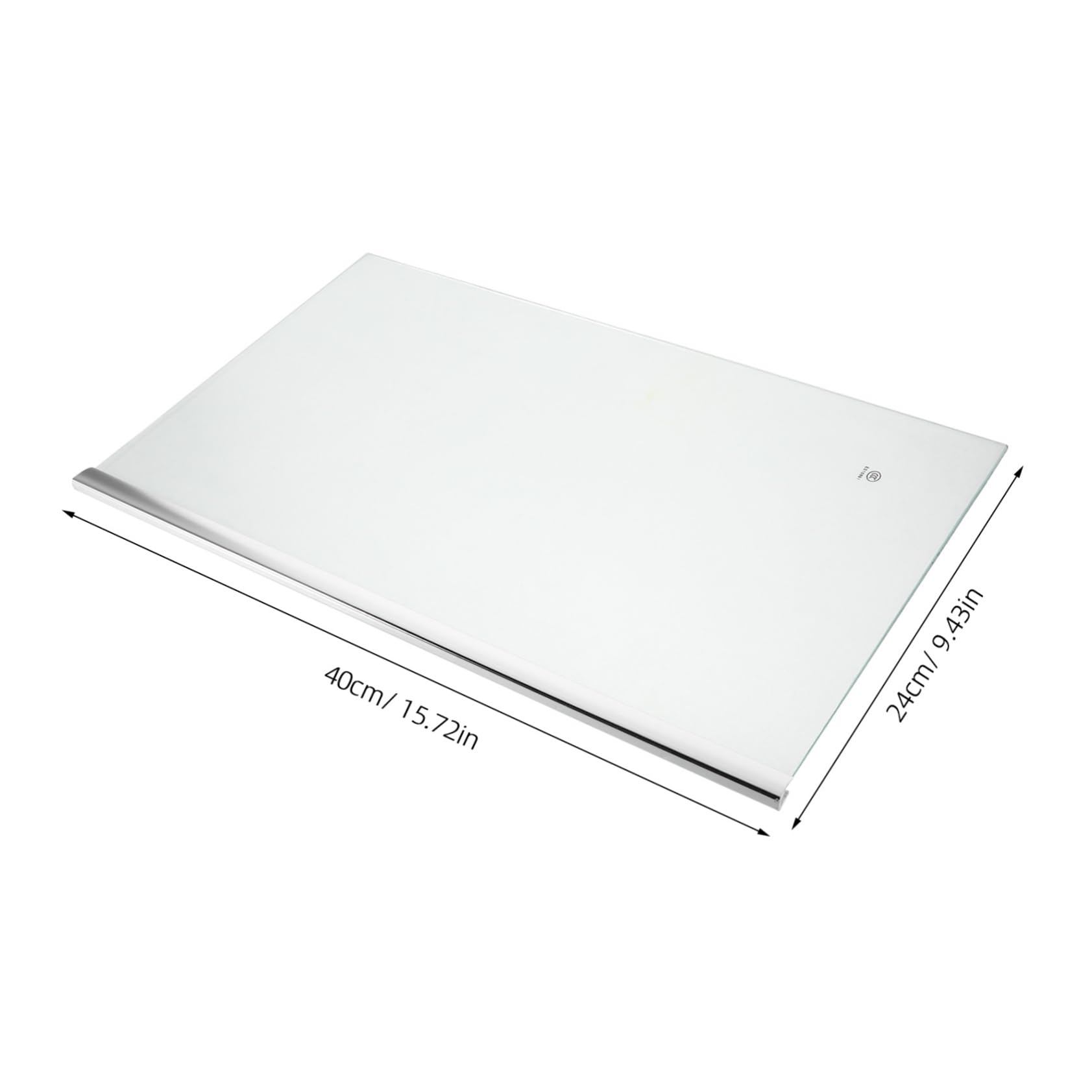 Estante de Vidrio Templado para Refrigerador, 40x24cm