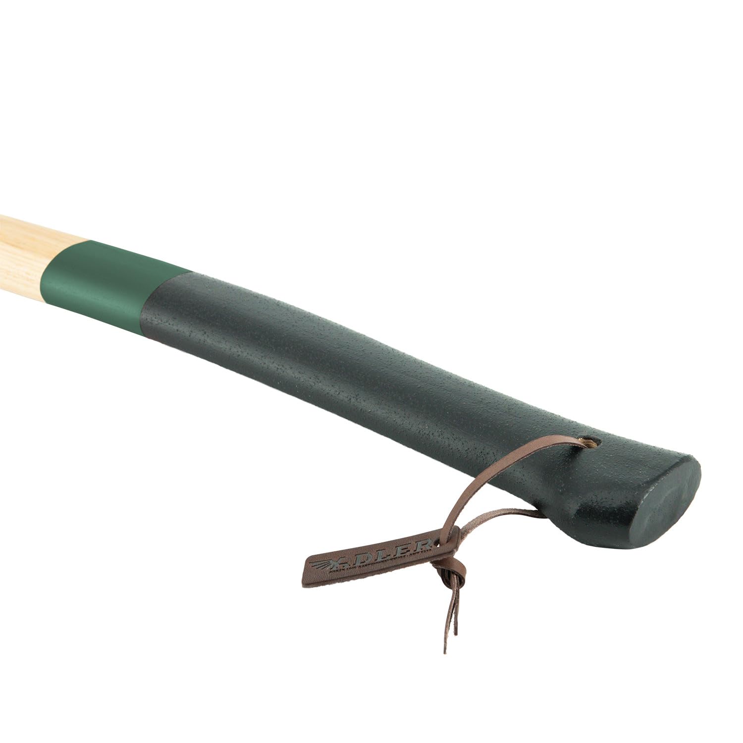 ADLER Yankeeaxt Fällaxt 1600g 80 cm C60 Hickorystiel Spalten Grün