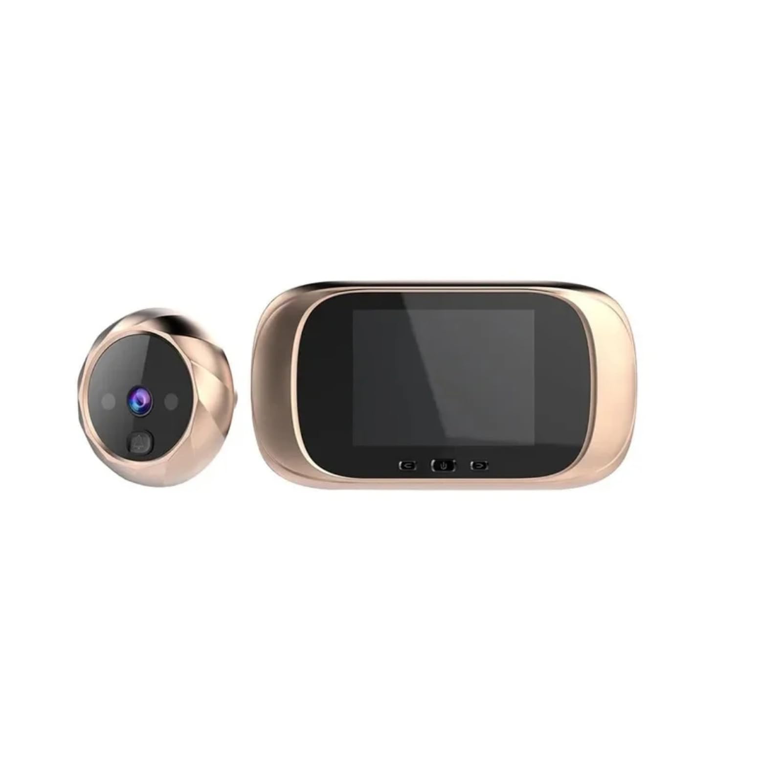 Cámara digital inteligente para puerta de mirilla, con pantalla de 2.8 pulgadas, grabación automática de fotos, lente gran angular, visor de puerta operado con pilas para vigilancia de seguridad en el