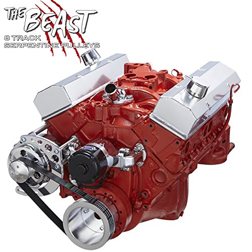 Chevy Small Bock Serpentine Conversion - Alternator Only Applications, Electric Water Pump