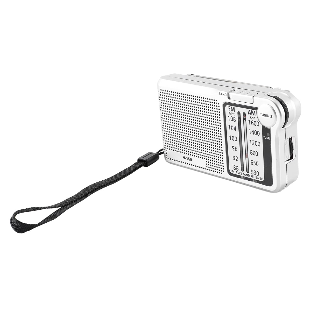 Namvo RFP-150D Zasilane bateryjnie radio przenośne AM/FM w stylu vintage
