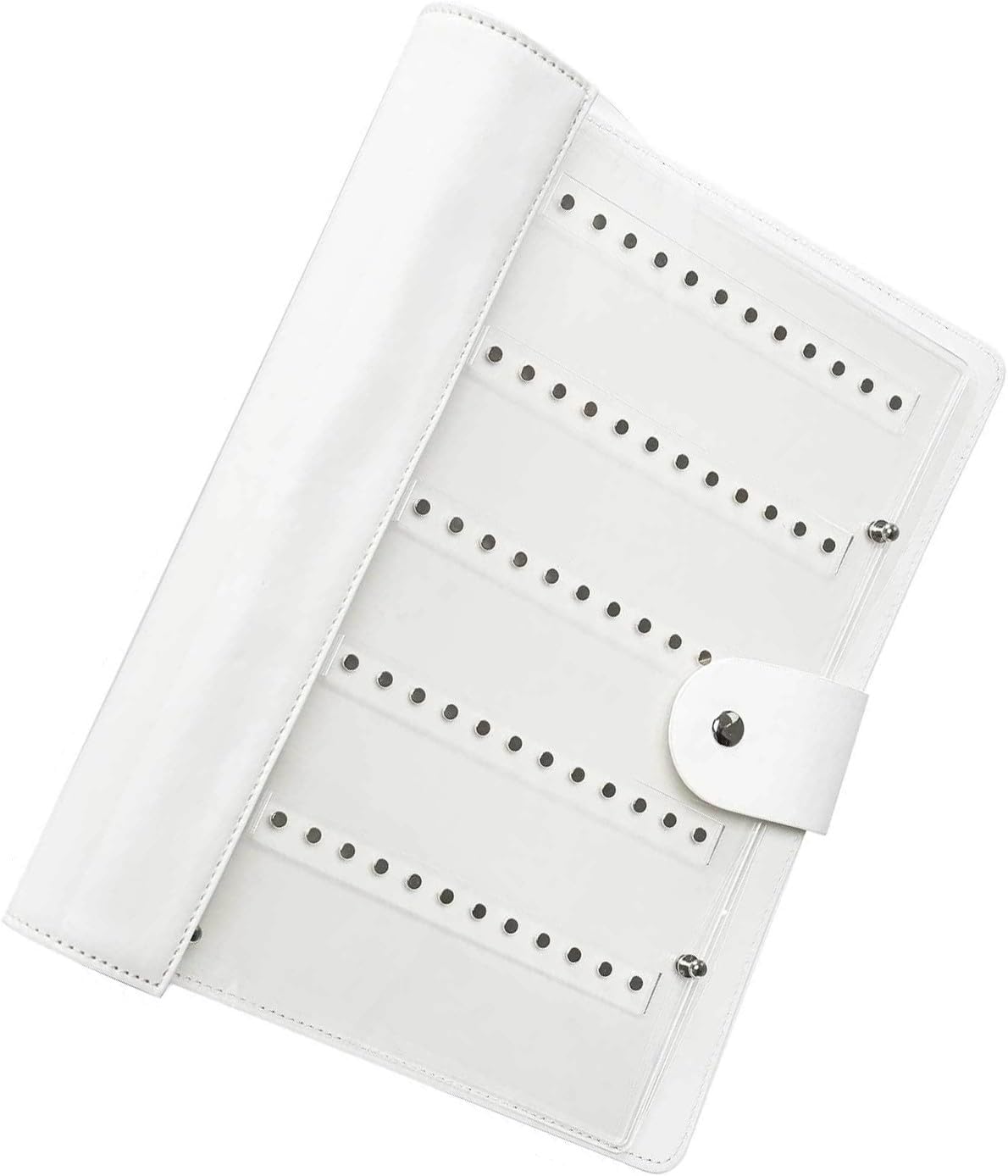Interchangeable Art Display Board Scratch-Resistant ABS Sheets Portable Swatches for Salons Detachable Nails Color Display