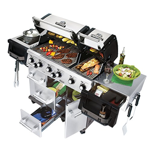 Broil King 957887 Imperial XLS Gas Grill, 6-Burner, Stainless Steel