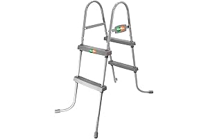 YUEWO 36" 2-Step Ladder Pool Access