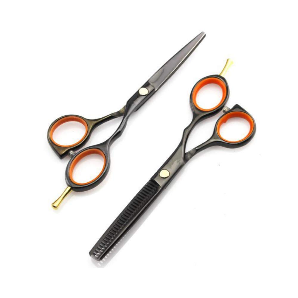 JOOKEEL 5.5 Inch Cut Hairdressing Scissors Cutting Shears Kit Thinning Barber Makas Hair Scissors Set