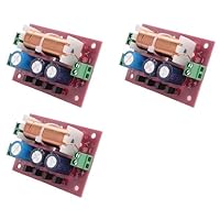 Gokelomg 3X 400W Lautsprecher Frequenz Weiche 2 Wege Hoch Niedrig 4-16 Ohm Frequenz Teiler für Lautsprecher