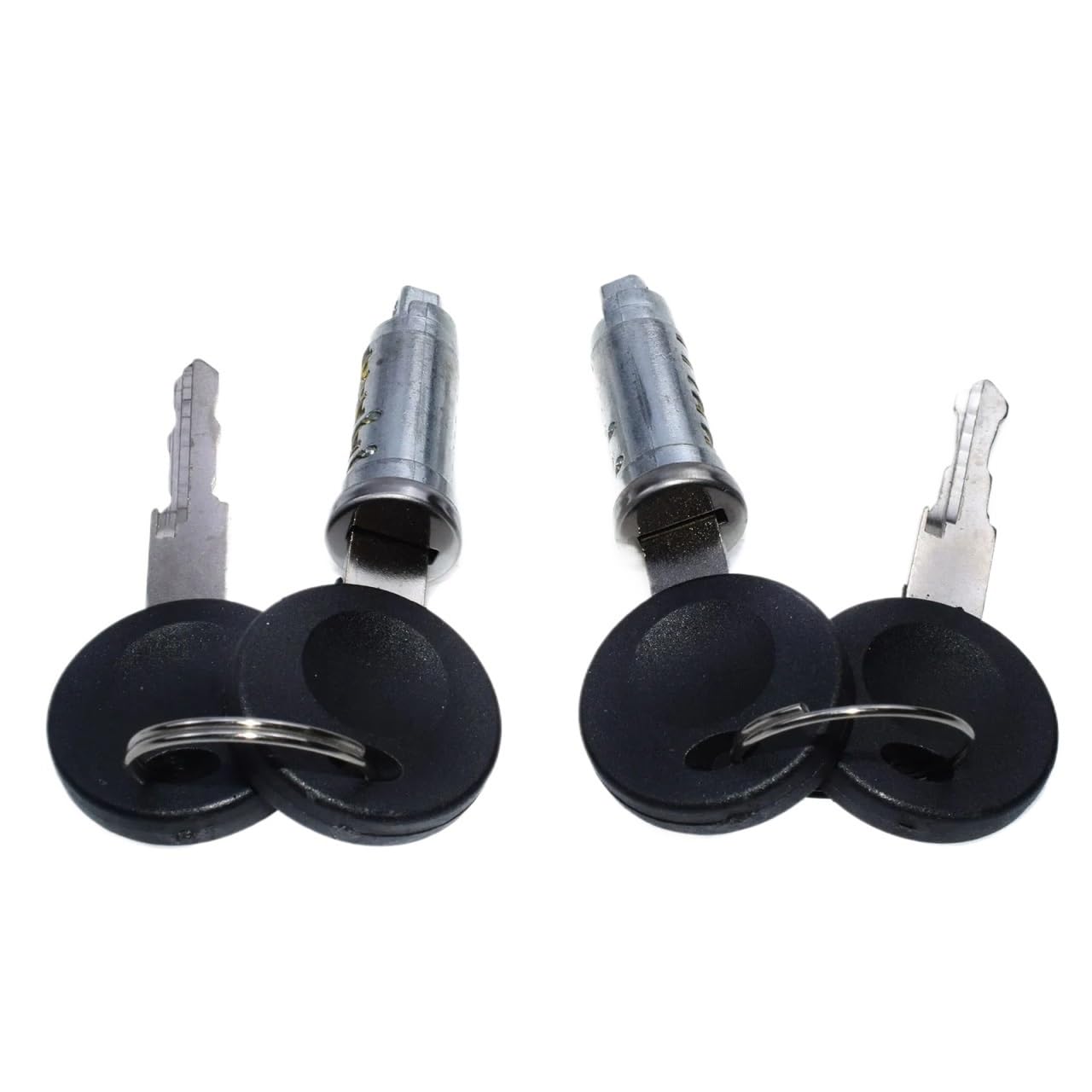 Liufaoz 2 Pcs Lock Cylinder With Key 701837205 For Vw T4 Transporter