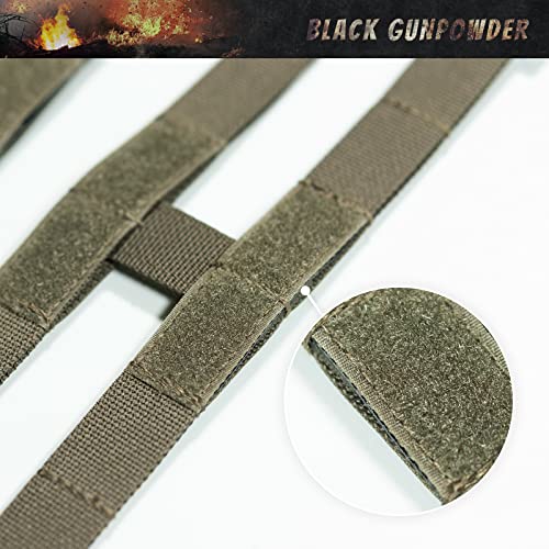 Image of Tactical Two-Band Quick Release Cummerbund Elastic String Magnetic Buckles Model BG-TC3-ES