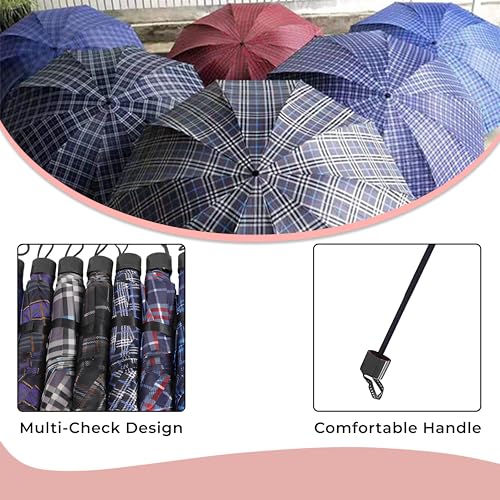 Image of Kraptick Printed Travel Umbrella for Rain, UV, Wind Proof, Water-Proof Umbrella for Men /Women /Boys /Girls /Kids (UMBR-02)