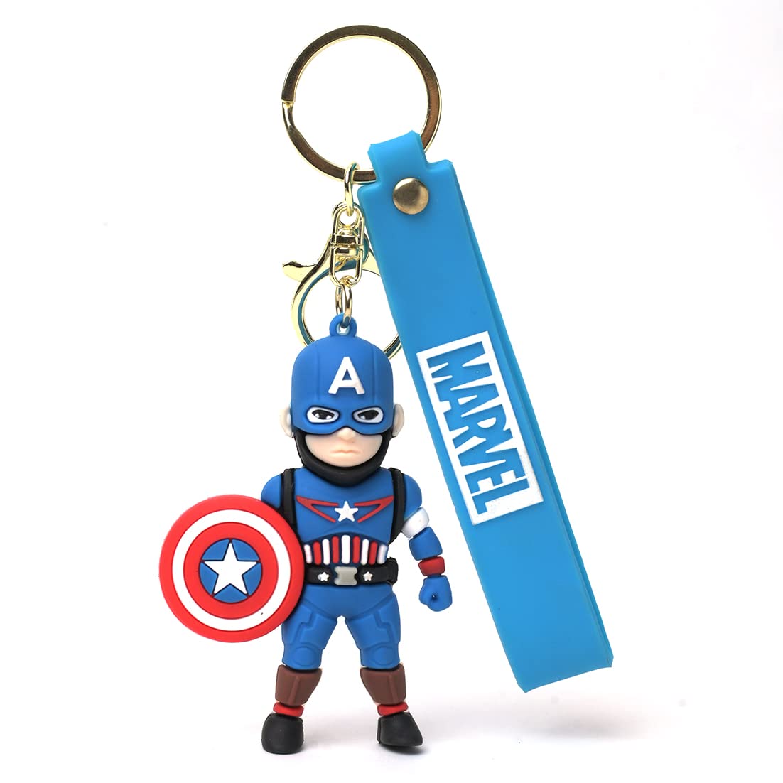 DaiyamondoPremium Keychain Of Famous Anime Keychain Key chain Rubber Silicone Action Character Key rings! Perfect for Bag Charm,Keychain For Girls, Car, Bike Gifting & Anti-Rust