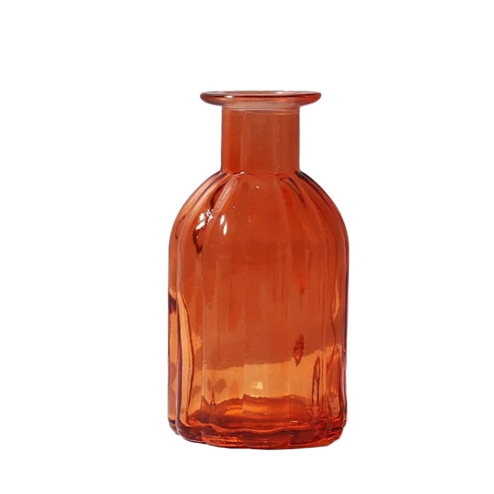 QuxetlRyz Glass Hydroponic Vase Colored Glass Vase Flower Arrangement Hydroponics Ball Art Ware Tabletop Home Decor(Color 4)