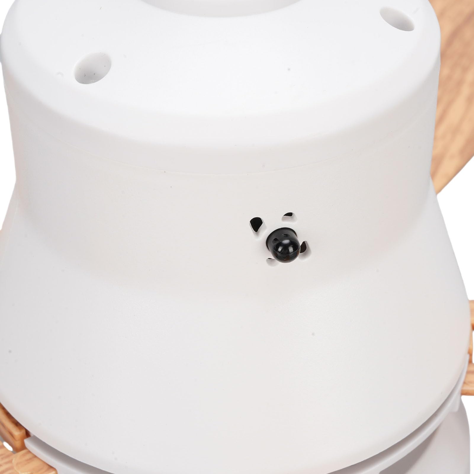 Tnfeeon Wentylator Sufitowy z Lekkim, Zdalnym ściemniacznym E26 E27 LED LED WANSTING Sufit z łokciami Drewna do Sypialni Mieszkalne Ganek Pralnia (L 40W)