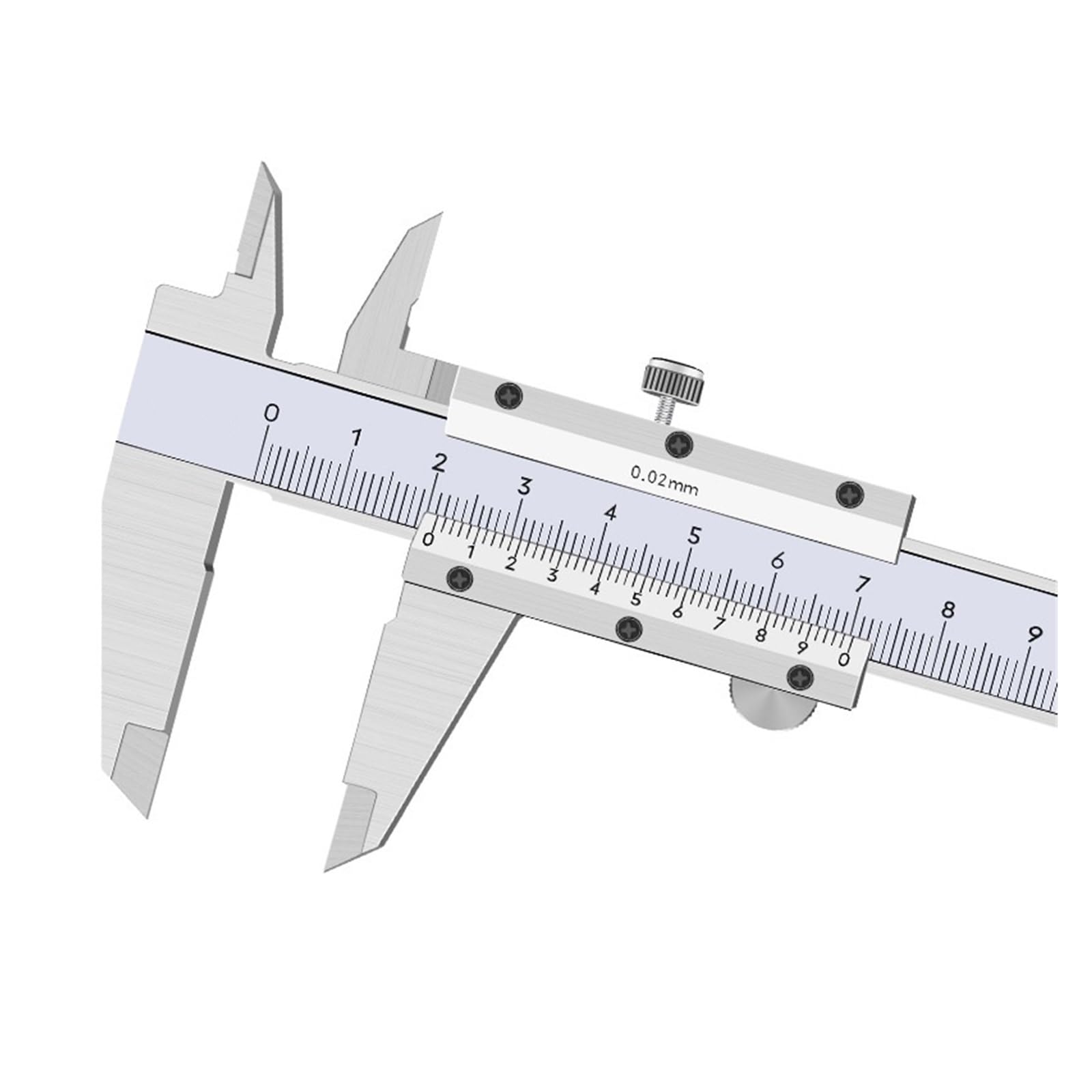 Calibro a corsoio in Acciaio Inossidabile da 0 a 300 mm, Strumento di misurazione di precisione da 0,02 mm