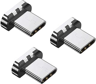 Sisyphy USB C Magnetic Adapter Plug Part (Device End), USB2.0 5Pins Type C Connector, Support USB PD 120W Quick Charge, Can't Use Alone