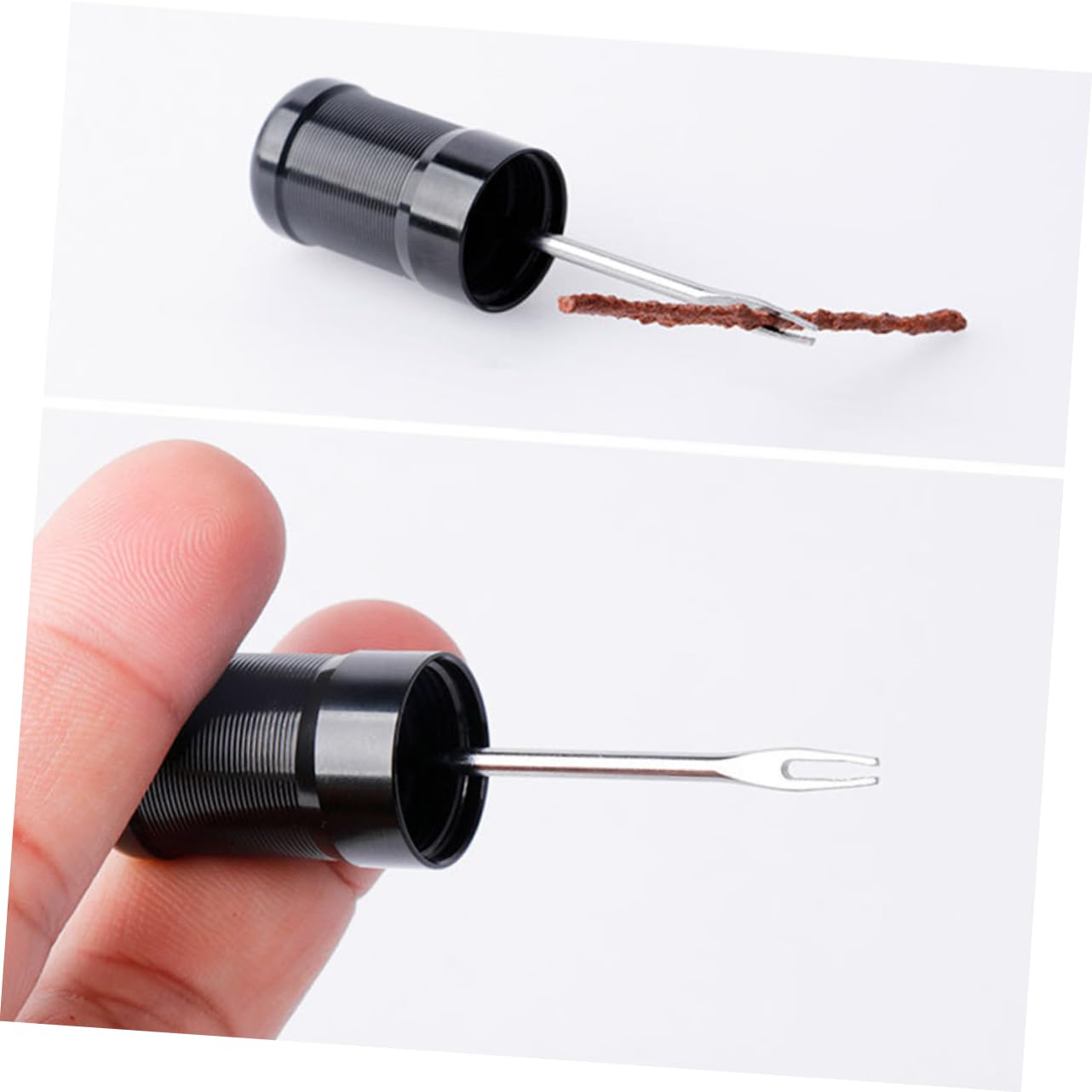 Cabilock 1Set Bike Tire Repair Tool Kit Vacuum Tire Repairing Tools with Bars Easy to Use Fork for Reliable Black Repairing for Bicycles