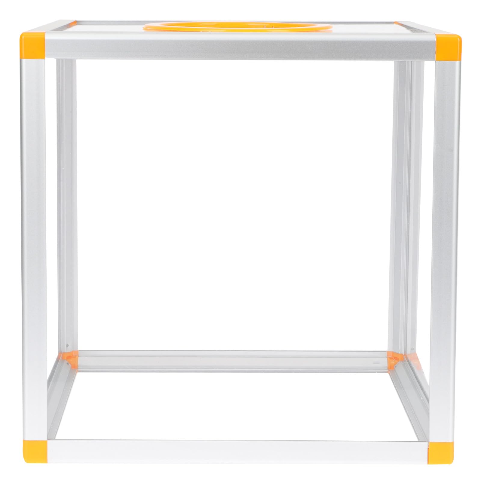 DOITOOL Caja de Rifa Empresarial Acrílica Transparente Aleación de Aluminio para Almacenamiento Seguro y Fácil en Bodas y Reuniones Anuales