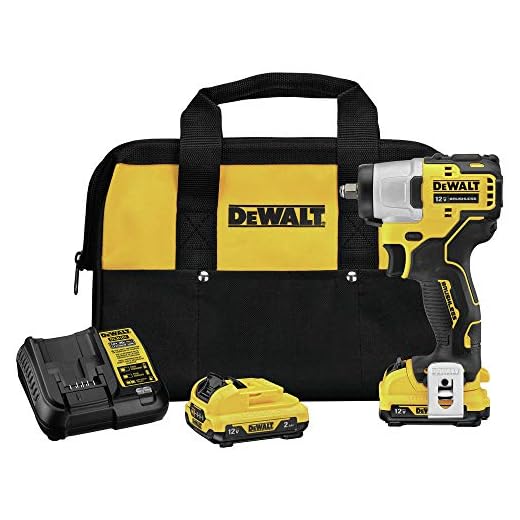DEWALT XTREME 12V MAX* Impact Wrench, Cordless Kit, 3/8-Inch (DCF902F2)