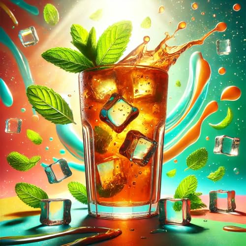 Thé glacé menthe arôme végan contre la lassitude gustative - 3