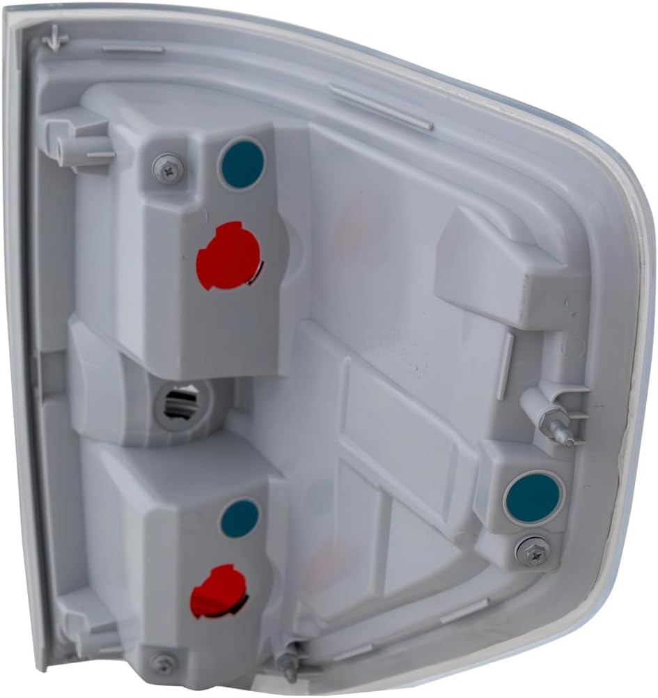 For Ford F-150 2009 10 11 12 13 2014 Tail Light Unit Driver Side | Rear | CAPA Certified | Styleside | FX2 Model | Chrome Accent | Red | Replacement For FO2818143, FO2818143C | BL3Z13405B