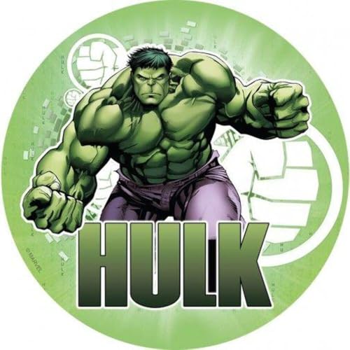 Hulk Runde Tortenaufleger 20CM - Geburtstag Tortenbild Zuckerbild Tortenplatte Oblate Kuchenzuckerplatte Hulk Runde Tortenaufleger 20CM - Geburtstag Tortenbild Zuckerbild Tortenplatte Oblate Kuchenzuckerplatte