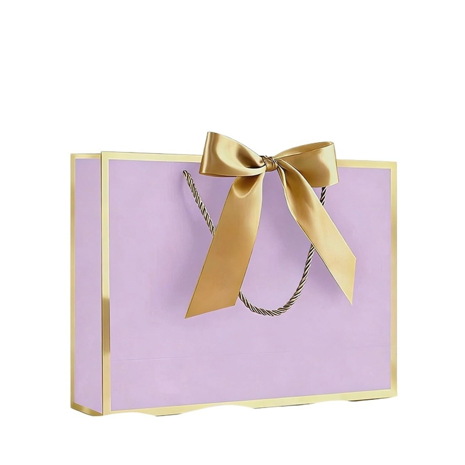 Bolsas Regalo 10 piezas bolsas de regalo elegantes con borde dorado