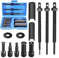 Infreecs 9-23mm Motorrad Lagerabzieher Innen, 12 Stück Innenlager Abzieher Set mit Box, Radlager Abzieher mit 5 Größen offene Clips, Innenabzieher Kugellager für Motorrädern Fahrrädern Lager Demontage