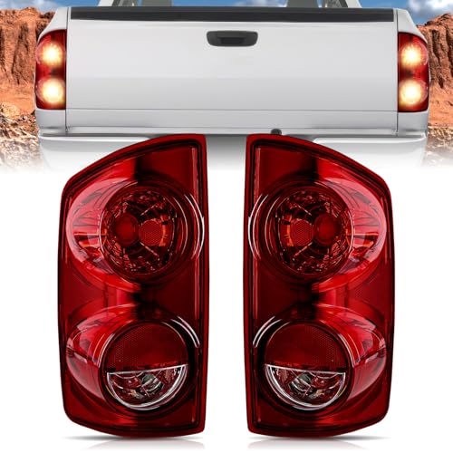 Image of Nilight Taillight Assembly Compatible with 2007 2008 Dodge Ram 1500