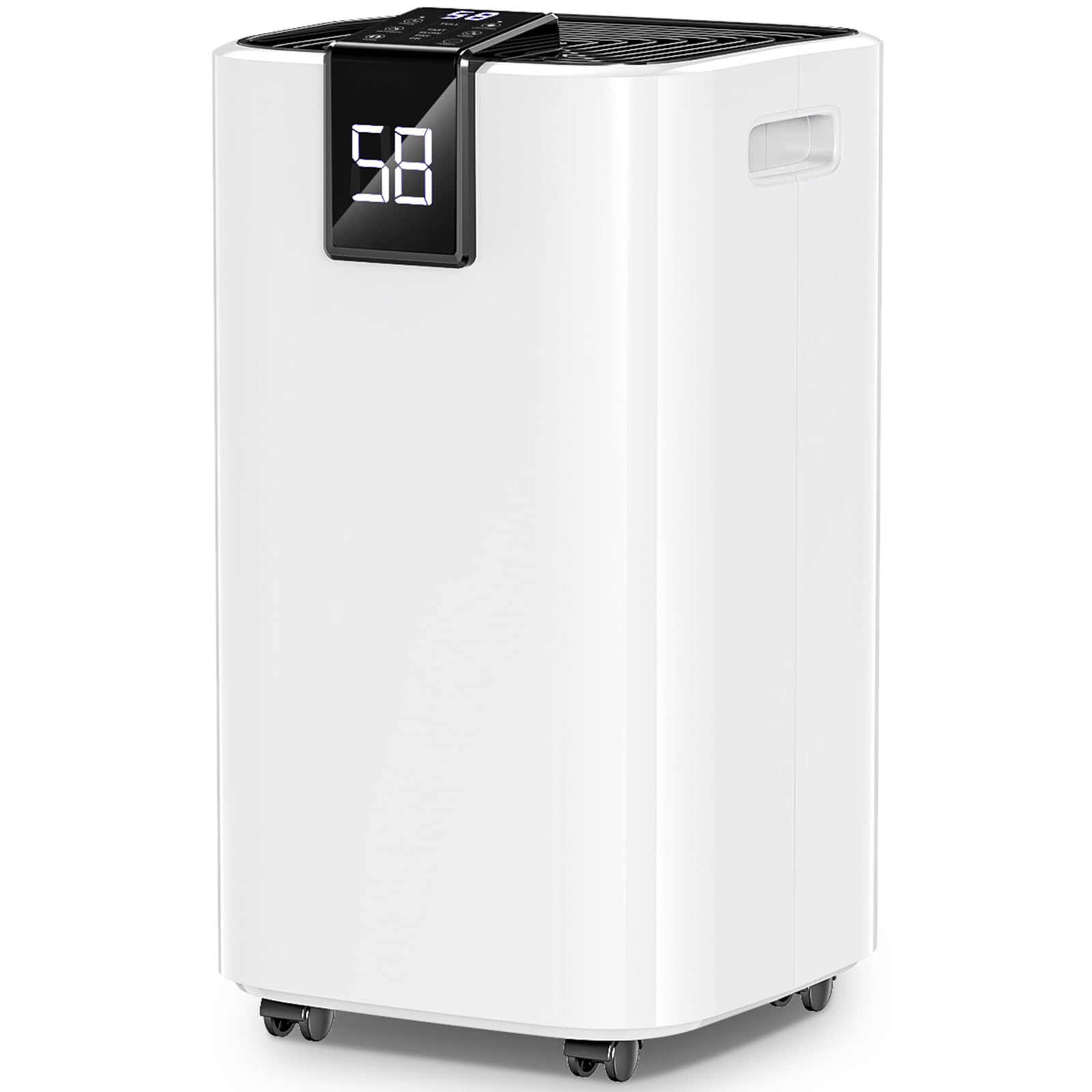 4 000 Sq ft Dehumidifier for Basement 45 Pint Dehumidifiers for Home with Drain Hose Smart Humidity Control