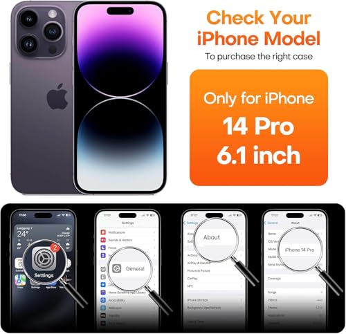 Image of IQShield My-View Privacy Screen Protector Tempered Glass Guard for iPhone 17 Pro, 9H Hardness, 2-Way Anti-Spy, Case Friendly [1 Pack]