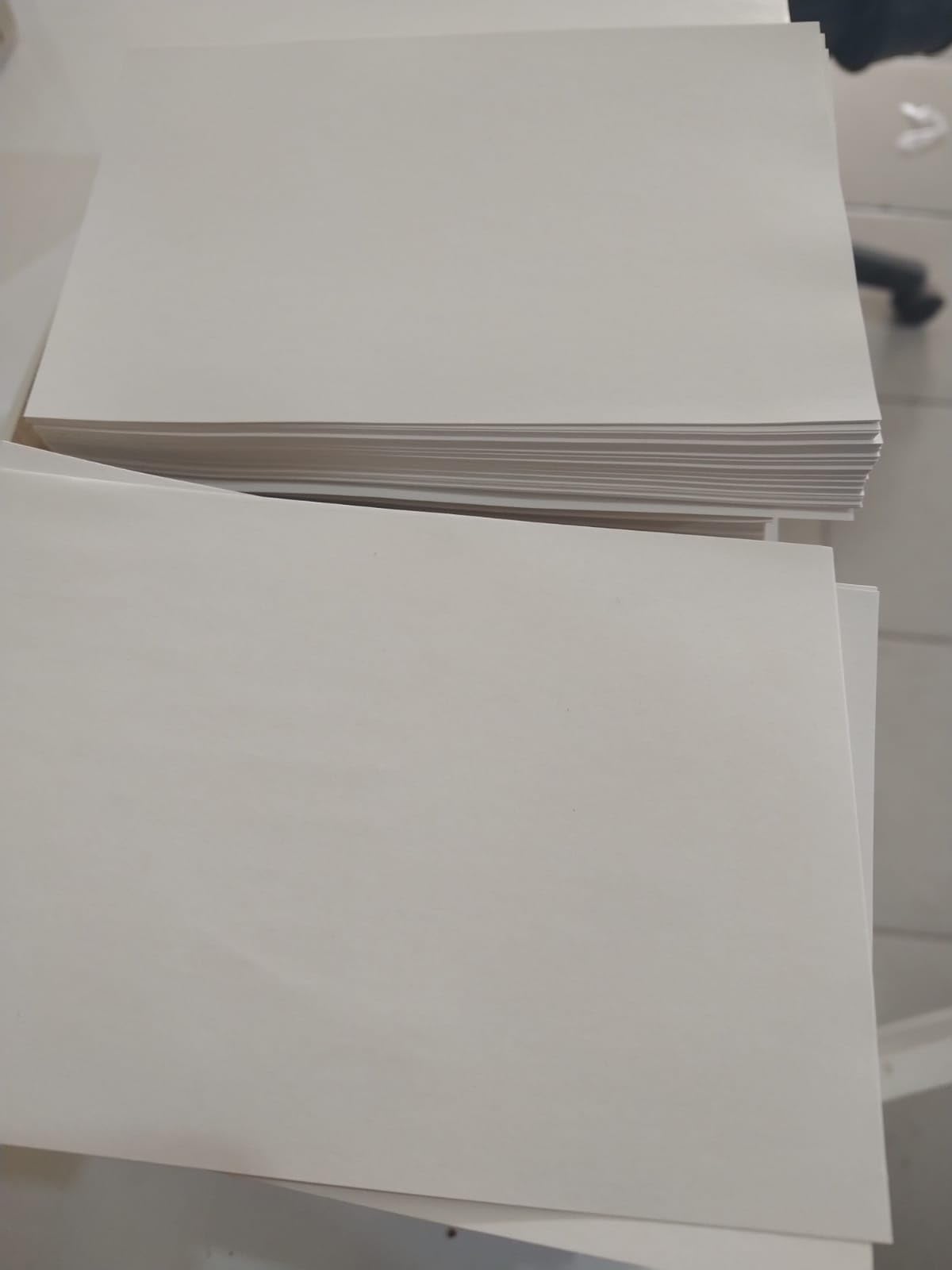 A6 Etiket Tüm Yazıcılar için 100 Adet Mat Kuşe Yapışkanlı Etiket