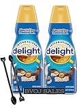Almond Joy Coffee Creamer Bundle. Includes Two (2) 32 fl oz bottle of International Delight Almond Joy Liquid Coffee Creamer And Two Bear Design Coffee Stirrers Included In Every Order
