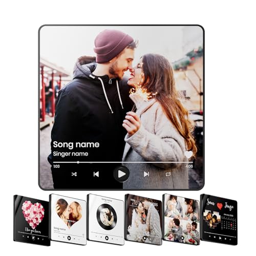 Imán Musical Personalizado para Refrigerador para Parejas miniatura 6