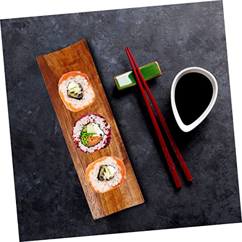 Set 4 platos sushi bandeja japonesa para servir miniatura 4