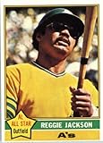 1976 Topps #500 Reggie Jackson Oakland Athletics Baseball Card