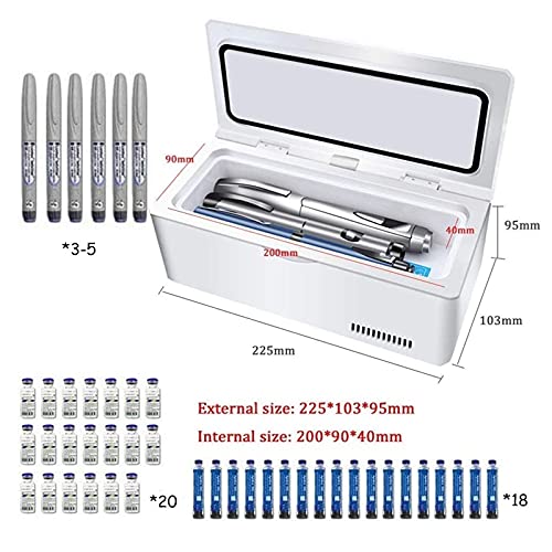 Yokbeer Insuline Koelbox 2-8℃ Drug Reefer koeler reiskoffer 8 uur oplaadbare batterij Mini geneeskunde Refrigerator Auto… - Image 6