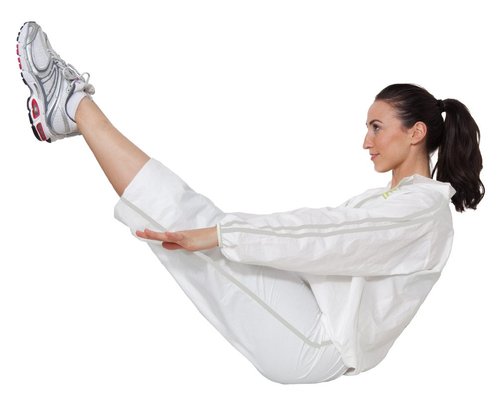 Valeo Fabric ME Sauna Suit With 2 Piece Outfit, Includes A Zippered Top And Elastic Bottom To Fit Waist Sized Up To 30-Inches