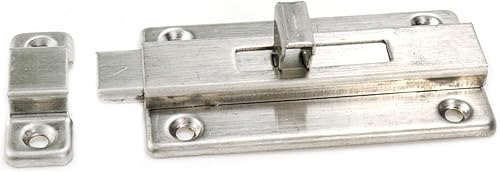 Miniatura 9 de Rannb Cerradura de pestillo deslizante 2-12" Perno de barril de acero inoxidable - 2 piezas