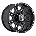 Raceline Raptor 17 Black Wheel / Rim 8x6.5 with a -12mm Offset and a 130.81 Hub Bore. Partnumber 981-79080