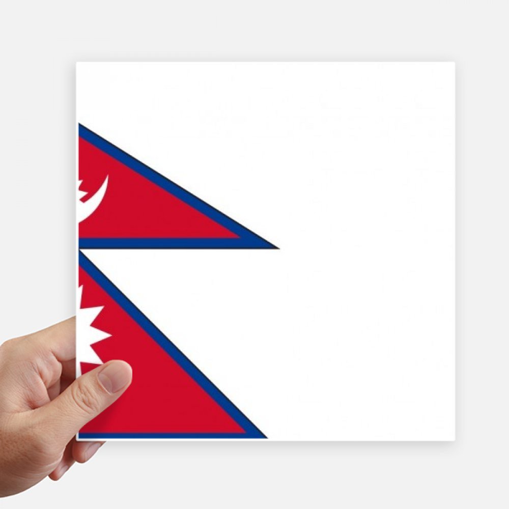 Autocollants drapeau du Népal parfaits pour personnaliser votre ordinateur portable de voyage