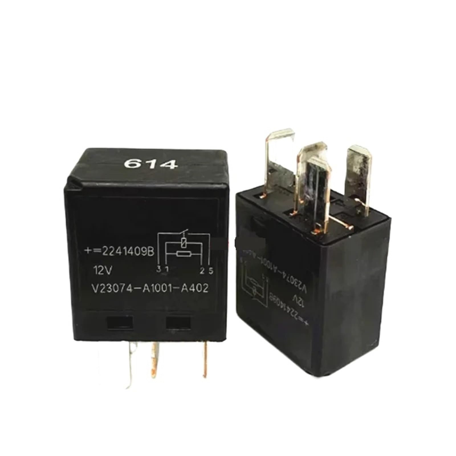 Relais 4 broches 12V DC 30A idéal pour restaurer les phares et le klaxon de votre voiture