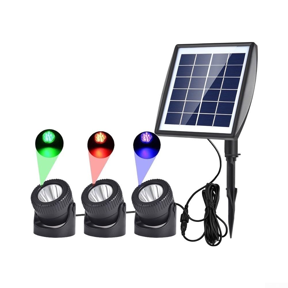 Lampe Étang RGB IP68 Imperméable Couleur Changeante Lampe Étang