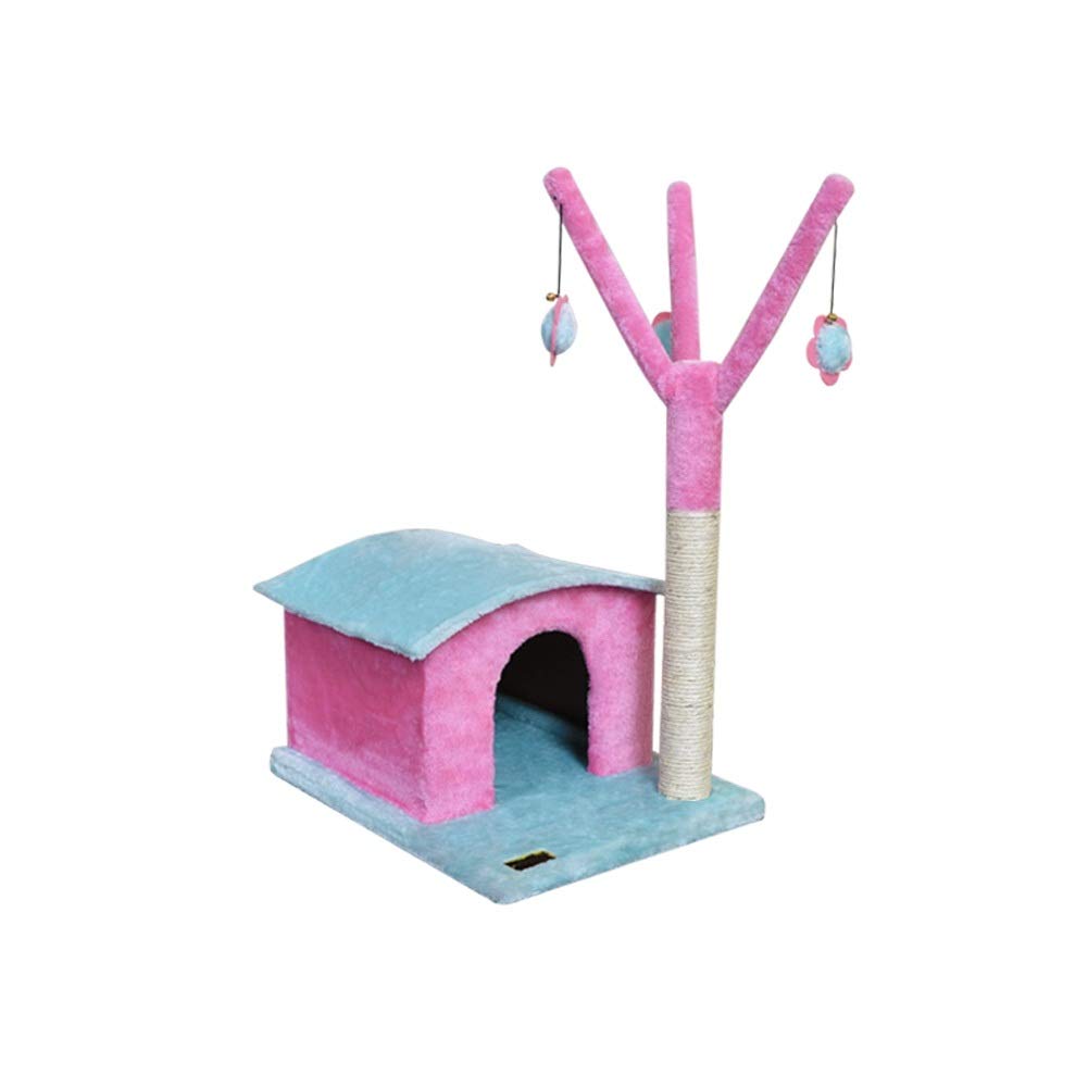 Arbre à chat tour d'activités avec maison pour grand chat d'appartement universel 0926
